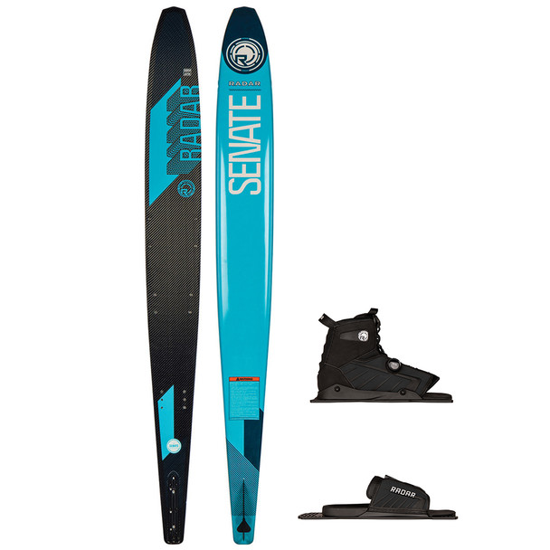 Radar Graphite Senate '24 Waterski Package w/ Vector BOA 25' Bindings