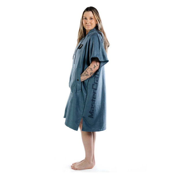 MasterCraft x Slowtide Quick-Dry Poncho [Navy] 3