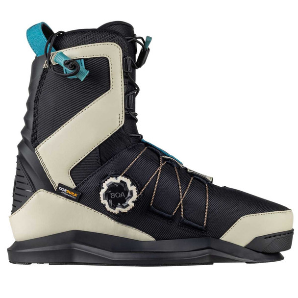 Ronix Supreme BOA Intuition Wakeboard Bindings [Off White] 2