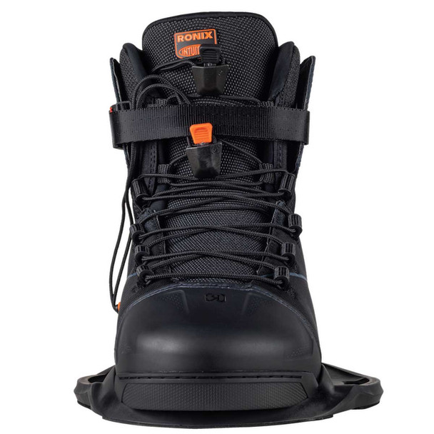 Ronix Kinetik Project EXP Intuition Wakeboard Bindings [Black/Charcoal] 4