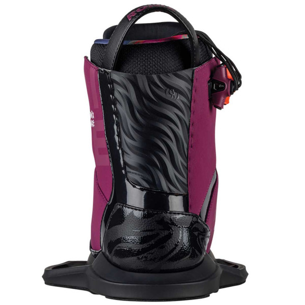 Ronix Rise Intuition Women's Wakeboard Bindings [Merlot/Peach] 5