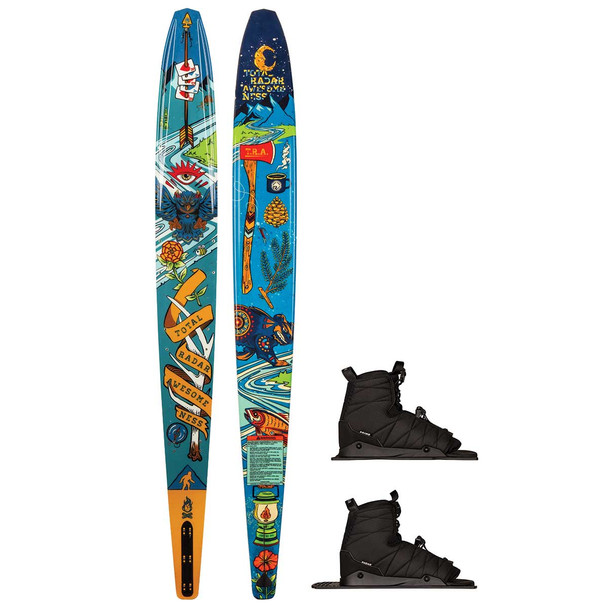 Radar T.R.A Boy's Water Ski Package w/ Prime Bindings 2