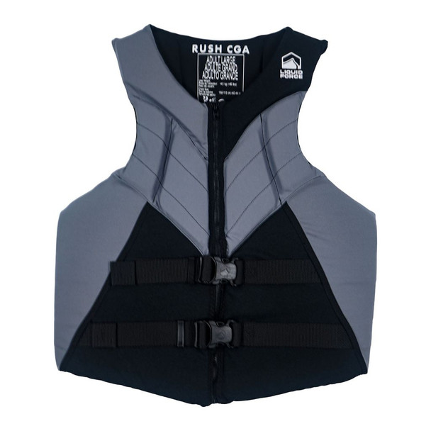Liquid Force Rush CGA Life Jacket [Black/Grey]