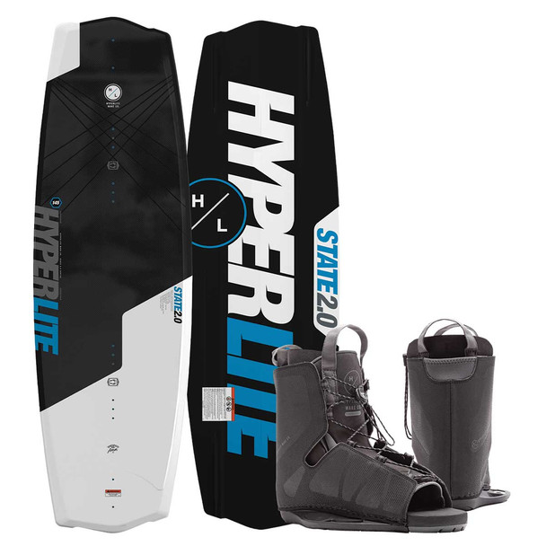 Hyperlite State Wakeboard Package w/ Frequency Bindings