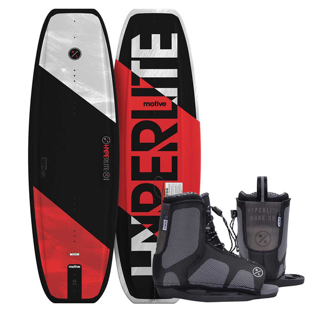 Hyperlite 119 Motive Wakeboard Package w/ Remix Boy's Bindings