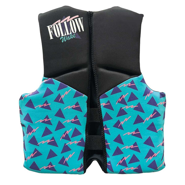 Follow Grommy Cga Black/Teal Youth 2