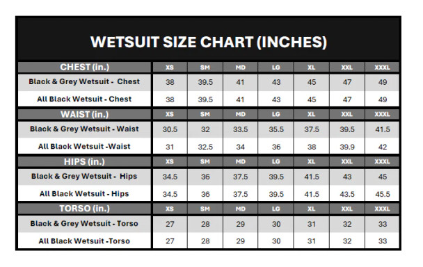 Barefoot Intl Short Sleeve Wetsuit [Black & Gray] 3