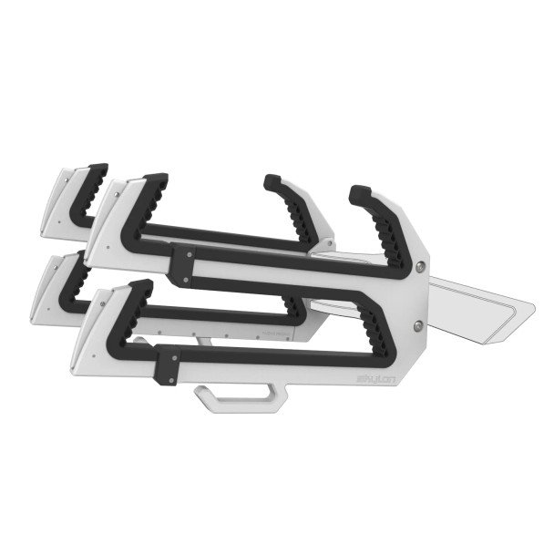 Skylon SkyLock Pro-4 Locking Board Racks Malibu / Axis - Pair - 2009-Current [White] 2