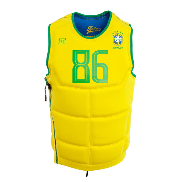Jetpilot Baller Comp Life Vest [Brazil/Yellow] 2