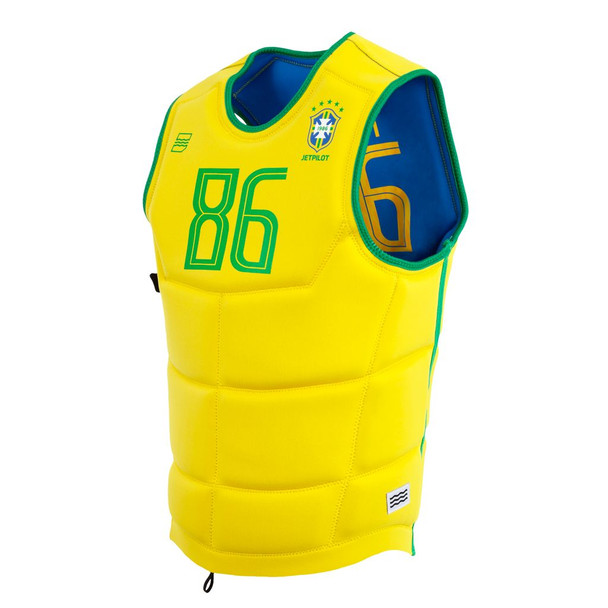Jetpilot Baller Comp Life Vest [Brazil/Yellow] 4
