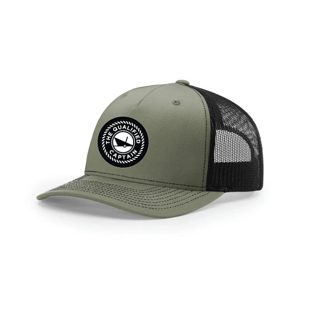 The Qualified Captain Qualified Trucker Hat [Green/Black]