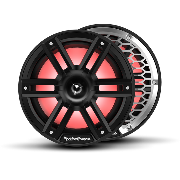 Rockford Fosgate M2 8” Color Optix™ Marine 2-Way Horn Speakers (pair) 2