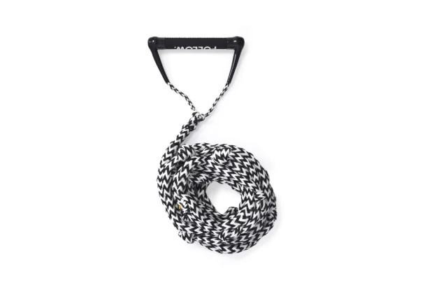 Follow Surf Wakesurf Rope & Handle Combo [Black/White] 2026