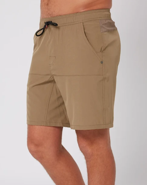 Follow All Day Shorts [Deep Taupe] 9