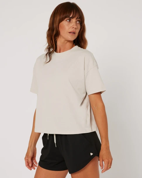 Follow Rhea Oversized Women's T-Shirt [Sand]