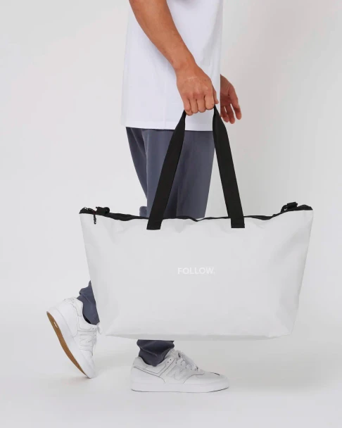 Follow Life Tote Bag [Light Grey] 5