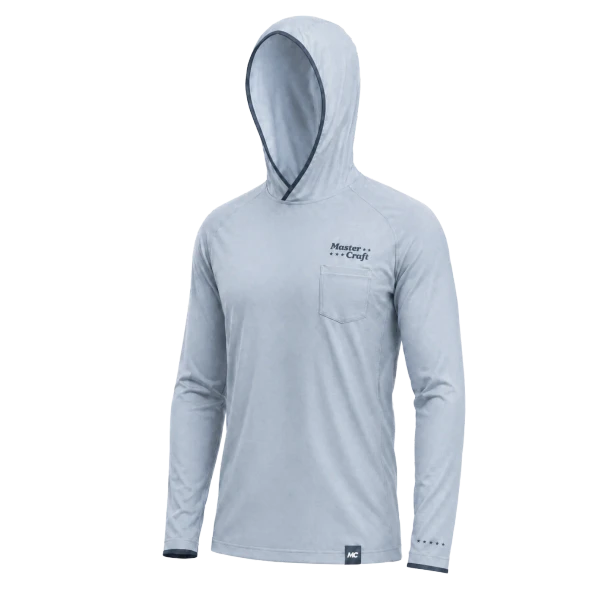 MasterCraft Prostar Legacy Bamboo Sun Hoodie [Pale Blue]