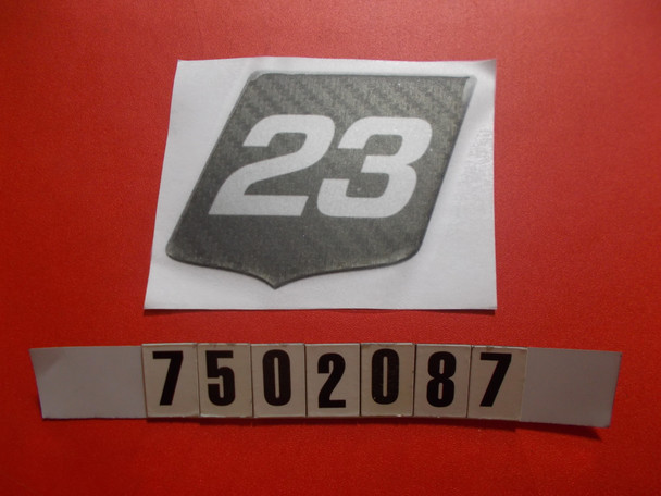 Decal - "X23" Designator 2016