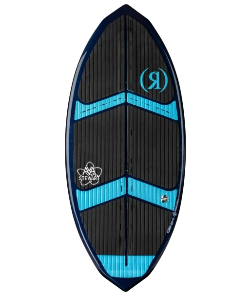 Ronix Moment Skimmer Carbon Air Core 4 Women's Wakesurf Board [Aqua] 2