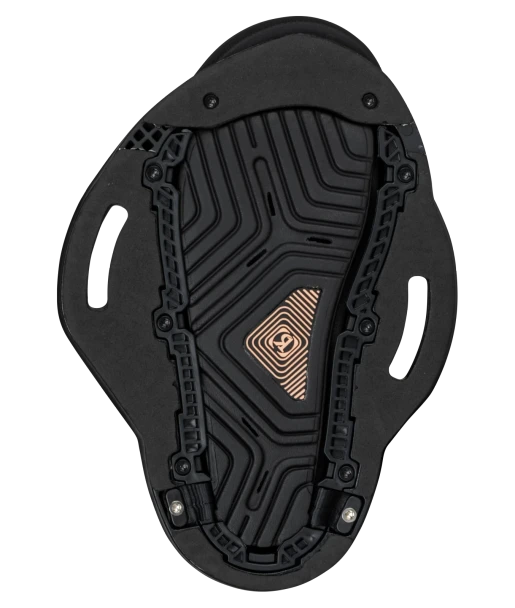 Ronix Rise Intuition Women's Wakeboard Bindings [Black Cheetah/Apricot] 4