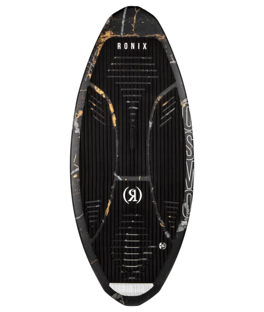 Ronix Osmo Dark Matter Skim Wakesurf Board [Black/Gold Treasure] 2