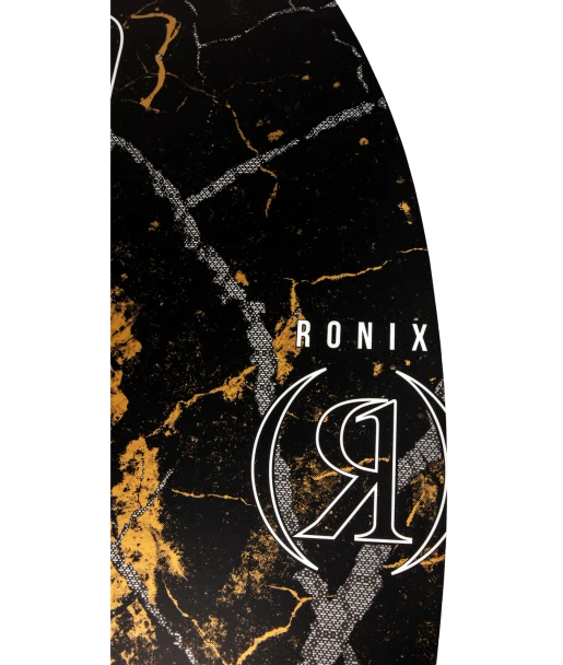 Ronix Osmo Dark Matter Skim Wakesurf Board [Black/Gold Treasure]6 16
