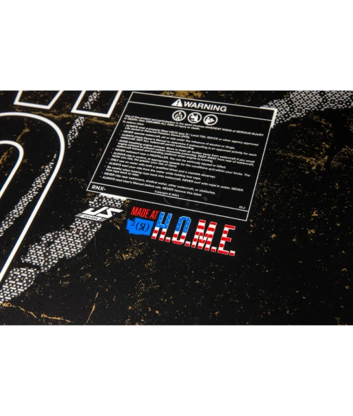 Ronix Osmo Dark Matter Skim Wakesurf Board [Black/Gold Treasure]9 19