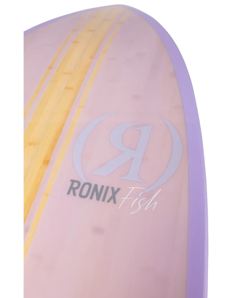 Ronix Fish Koal Classic Women's Wakesurf Board [Glossy Lilac Bamboo] 9