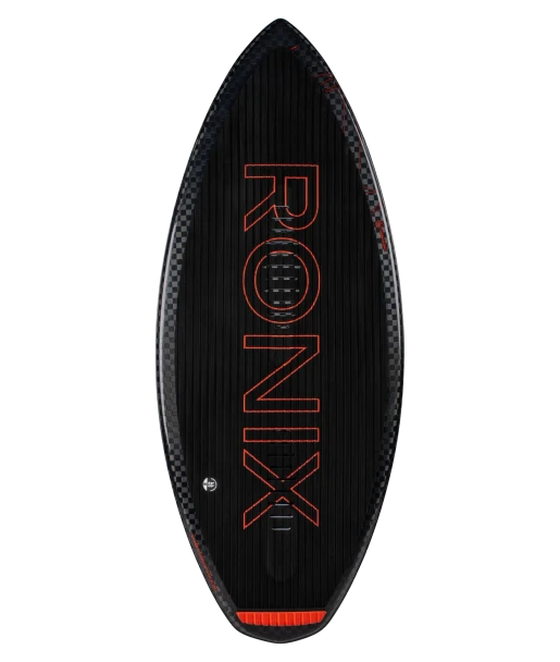 Ronix Carbon Air Core 4 Skim Wakesurf Board [ Metallic Black/Red] 3