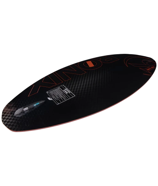 Ronix Carbon Air Core 4 Skim Wakesurf Board [ Metallic Black/Red] 5