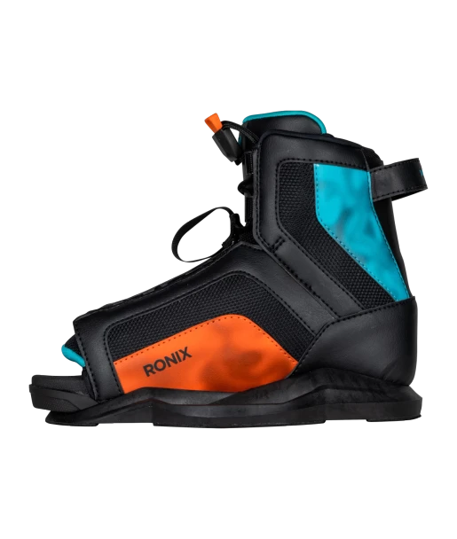 Ronix Vision Stage 1 Kid's Wakeboard Bindings [Black/Blue/Hot Red] 2