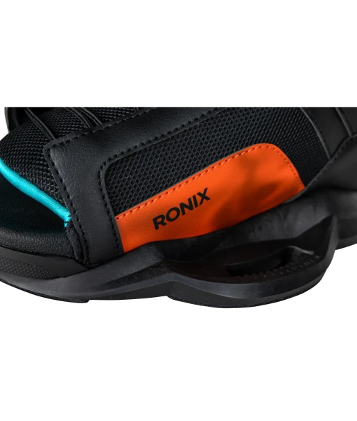 Ronix Vision Stage 1 Kid's Wakeboard Bindings [Black/Blue/Hot Red] 5
