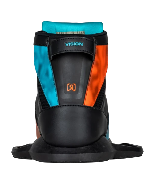 Ronix Vision Stage 1 Kid's Wakeboard Bindings [Black/Blue/Hot Red] 6
