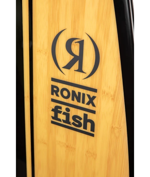Ronix Fish Koal Classic Wakesurf Board [Glossy Bamboo/Black]0 10