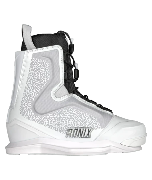 Ronix One Intuition Wakeboard Bindings [White Elephant/Chrome]