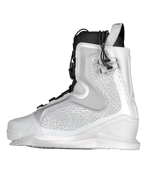 Ronix One Intuition Wakeboard Bindings [White Elephant/Chrome] 2