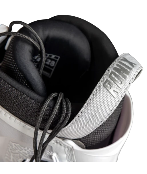 Ronix One Intuition Wakeboard Bindings [White Elephant/Chrome] 6