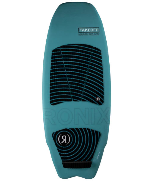 Ronix Takeoff Marsh 'Mellow' Wakesurf Board [Sapphire Blue/Bamboo] 2