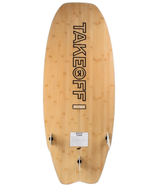Ronix Takeoff Marsh 'Mellow' Wakesurf Board [Sapphire Blue/Bamboo] 3