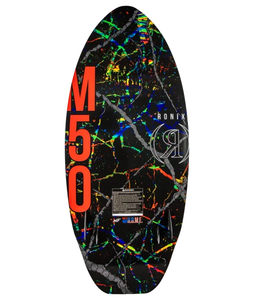 Ronix M50 Dark Matter Wakesurf Board [Distressed Color Palette] 3
