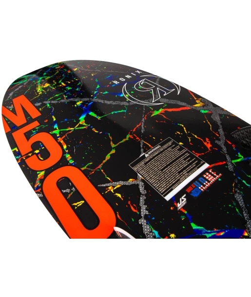 Ronix M50 Dark Matter Wakesurf Board [Distressed Color Palette]2 12