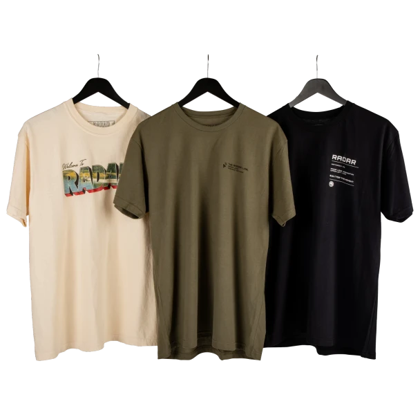Radar Moment T-Shirt [Black] 6