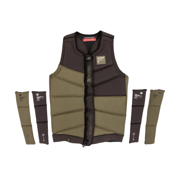 Radar JP MOD Comp Life Vest [Grey/Olive Green] 2027 6