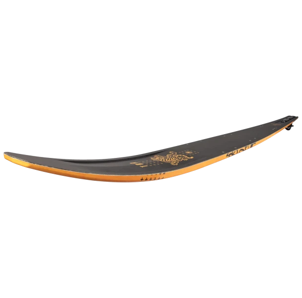 Radar Total Radar Awesomeness Boy's Water Ski [Matte Black/Tiger Yellow] 2027 4