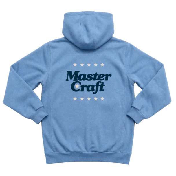 Mastercraft Stars & Stripes Winter Hoodie [Baby Blue] 2