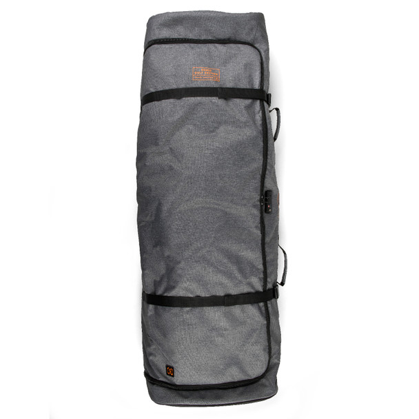 Ronix Links Padded Wheelie Board Bag (Heather Charcoal/Orange)