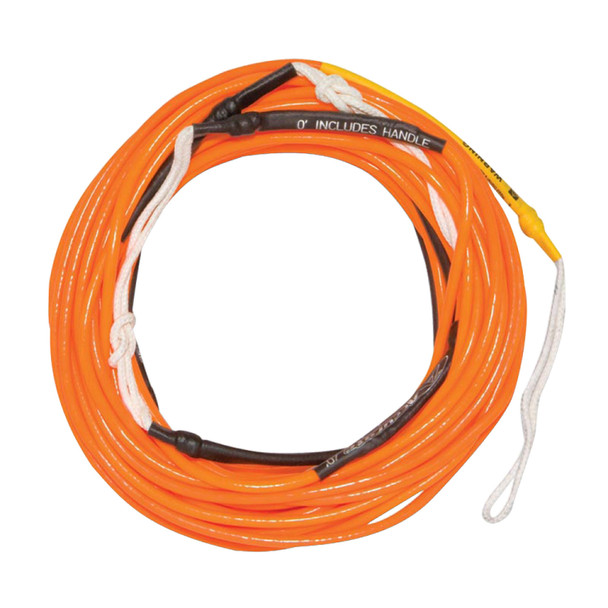 Hyperlite 70 Ft Silicone X-Line (Neon Orange) Wakeboard Rope