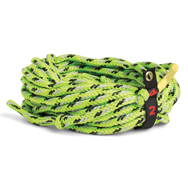 Straight Line Floating Two Person Tube Rope (Green) 2022