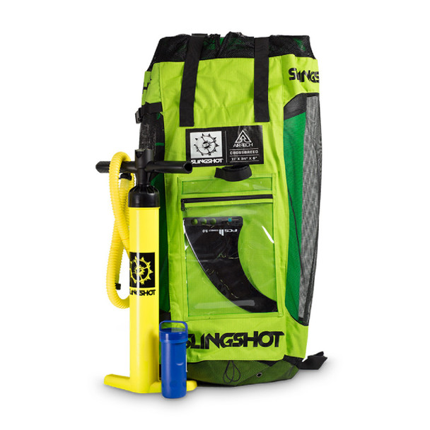 Slingshot Crossbreed Airtech 11' (Green) Inflatable Stand-Up Paddle Board 2022