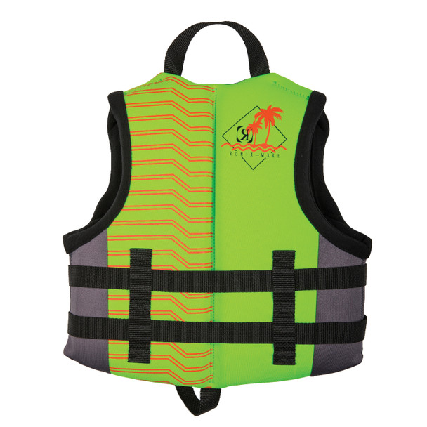 Ronix Vision Boy's (Lime/Heather) Child CGA Life Jacket 30-50LBS